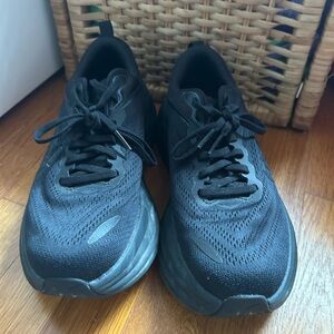 Black Bondi 8 Hokas
